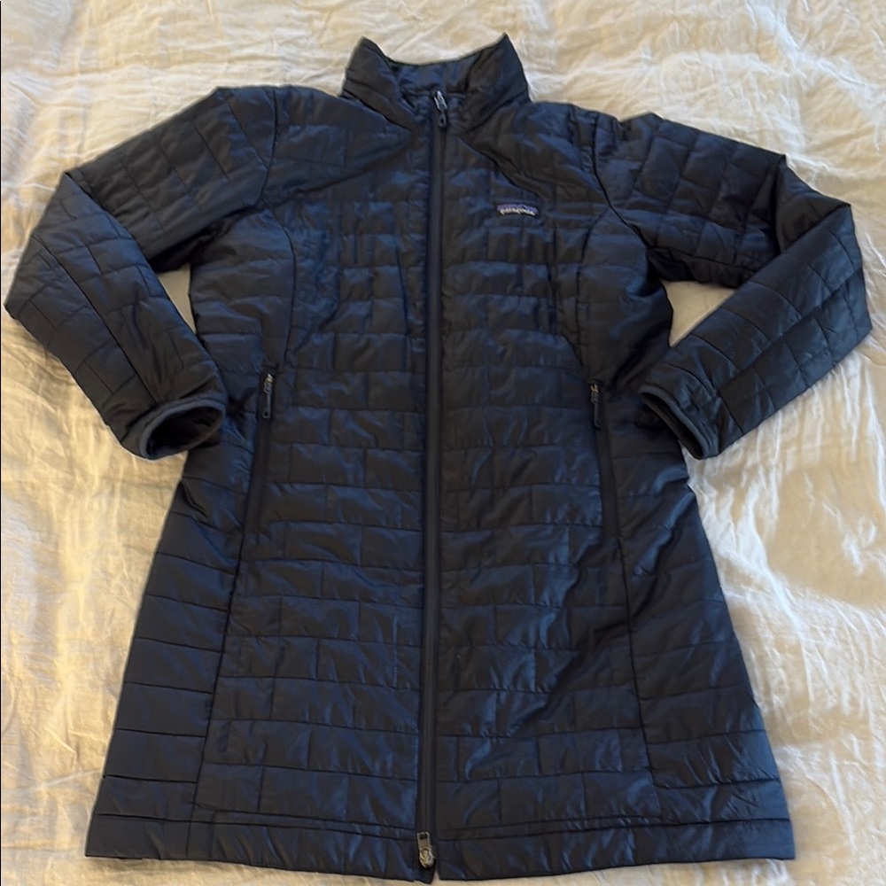 Patagonia Blue Puffer Jacket